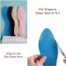 CB Sponge Comfort Insoles - Slim & Lightweight Pointed Inserts for Women Size 6-8.5 (4 Pairs) - Buy Online on GoSupps.com