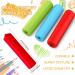 Sensory Chew Pencil Toppers Set - 6 Pieces Autism Chew Toys for Boys and Girls | Oral Motor Needs - Red, Blue, Green - Buy Online on GoSupps.com