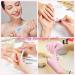 6-Piece Glass Cuticle Pusher & Nail File Set - Yellow, Orange, Blue, Green, Pink, Purple - Buy Online on GoSupps.com