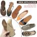 Arch Support Shoe Insoles with Gel Inserts for Pressure Relief - Small Latte - Buy Online on GoSupps.com