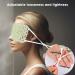 Buy Jade Eye Mask - Natural Gemstone Sleep Mask with Adjustable Strap | Hot & Cold Therapy by LazyGa - Buy Online on GoSupps.com