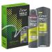 Dove Men+Care Sport Active Duo Gift Set For him Body Wash 250ml & Deo 150ml Stocking Filler Christmas Gift for Him Multi Regular