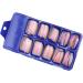 Press On Nails Fake Nails Set Pure Color Full Cover Nail Tip False Nail Tip Girls Fake Nails Ballerina False Gel Nails Art Tips False Nails for Women Girls Kids DIY Nail (06) - Buy Online on GoSupps.com