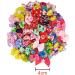 Dog Hair Bows 20 Pack Dog Bows Multicolor Cat Dog Bow Rhinestone Beads Flowers Topknot for Pet Hair Accessories - Buy Online on GoSupps.com