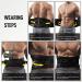 Back Brace for Lower Back Pain Relief | 7 Stays Bionic Waist Pad | Men & Women | Lumbar Support for Sciatica Herniation Weight Lifting (M) Black - Buy Online on GoSupps.com