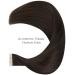 Buy Salife Tape Extensions - 10pcs Real Hair 35cm Dark Brown Invisible Tape In Extensions for Effortless Style - Buy Online on GoSupps.com