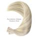 Salife Real Hair Tape Extensions - 40PCs 80g 30cm Ashblond Highlights & Platinum Blonde - Invisible Tape In Hair Extensions for Seamless Style - Buy Online on GoSupps.com