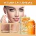 2 Pack Turmeric & Green Tea Clay Stick Face Masks - Organic Vitamin C, Blackhead Cleansing, Deep Pore Cleansing, Skin Brightening, Moisturizing - Buy Online on GoSupps.com