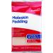 LEADER Moleskin Pads Protects from Shoe Friction Blisters Corns Calluses Extra Thick Padding Cushioning & Pain Relief Trim Moleskin Sheets to Fit Strip Size 4 5/8 x 3 3/8 3 Strips