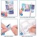 DIY Pill Organizer with 147 Labels | Portable Medicine Case | 7 Day Travel Essentials | White Mini Medication Box - Buy Online on GoSupps.com
