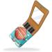 Buy Stylish Leather Lipstick Case - Mini Organizer with Mirror | Airplane Hot Air Balloon Design - Buy Online on GoSupps.com