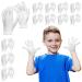 Ramede 24 Pairs Eczema Gloves for Kids Eczema Sleeves Moisturizing Gloves White Cotton Gloves Washable and Reusable Overnight Dry Hands for Kids Eczema 3-10 Years(X-Small)