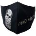 Mouth-Nose-Mask Mad Viking Face Mask Odin Wotan Thor Black
