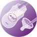 Philips Avent Natural Baby Bottle Fast Flow Nipple 6M+ Flow 4 SCF654/43 (Pack of 4) - Buy Online on GoSupps.com