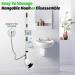 Electric Spin Scrubber Cordless Electric Cleaning Brush with Extension Handle 9 Replaceable Brush Heads 1.5H Working Time 2 Speed Power Scrubbing Brush for Floor Tile Kitchen Car Wash Teal - Buy Online on GoSupps.com