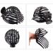 2 Pack Plastic Hair Clips for Women | Versatile Black Hair Accessories | Perfect Fit for All Hair Types - Buy Online on GoSupps.com