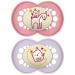 MAM Pacifier Original Nuit Silicone Pacifiers for 6+ Months 2 Pack Ideal for International Shipping - Buy Online on GoSupps.com