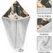 Khaki Black Abstract Graffiti Hair Towel 2 Pack | Super Absorbent Quick Dry Hair Turbans for Women & Girls - Buy Online on GoSupps.com