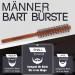 Beary Bro I Bart Round Brush - Best Beard & Hair Brush for Men | 25mm F hn Brush for Short to Medium Hair - Buy Online on GoSupps.com