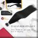Moresoo I Tip Extensions - Real Hair Bonding Extensions Black Keratin Pre-Bonded 40g 22 inch (55 cm) #1 - Buy Online on GoSupps.com