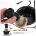 Minkissy Beard Shaving Set for Men - Complete Shaving Brush Shell Holder & Stirring Bowl - Premium ABS Grooming Kit - Buy Online on GoSupps.com