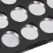 Magnetic Palette - Wear-Resistant Empty Eyeshadow Palette for Makeup Artists | Round Metal Pan for Blush & Lipstick - Perfect Gift - Buy Online on GoSupps.com