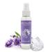 Smudge Spray with Lavender for Cleansing and Clearing Negative Energy. Aura Support for Protection, Relaxation and Grounding. Moonwater Elixirs with Crystals and Reiki. 4 Ounce (Pack of 1)