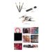Shop Laemalls 177 Colors Cosmetic Makeup Box - Professional Beauty Case for Eyeshadow Lip Gloss Rouge & More | Perfect Gift Set - Buy Online on GoSupps.com