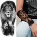 8 Sheets Realistic 3D Black Tribal Tiger Temporary Tattoos - Men/Women Pirate Lion Compass Clock Warrior Gladiator Fake Tattoo Stickers - Buy Online on GoSupps.com