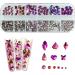 MAEXUS Pink Glass Rhinestones for Nail Art - Buy Online on GoSupps.com