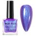 Chameleon Nail Polish - Glitter Nail Polish - Purple Pearl Nail Polish - Chrome Metallic Purple Nail Polish