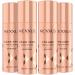 Nexxus Travel Hairspray and Mousse Bundle Comb Thru Flexible Hold Hairspray (1.5 Oz) 2-Pack + Volume Medium Hold Mousse (2 Oz) 2-Pack Anti-Humidity Frizz Control Rose Fragrance