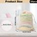 3 Layers Reusable Makeup Remover Pads 20Pcs | Eco-Friendly Bamboo Face Pads | Washable Laundry Bag | Soft Cotton Wool | Pink - Buy Online on GoSupps.com