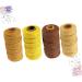 Coheali 12 Rollen Macrame Baumwollgarn | Naturk chengarn f r DIY & Backen | Hochwertige 3er Set | 10x5x5cm - Buy Online on GoSupps.com