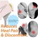 Buy Heel Pads for Oversized Shoes - 4 Pairs Anti-Slip Grips for Men & Women | Cushioned Inserts to Prevent Blisters & Heel Slipping - Black - Buy Online on GoSupps.com