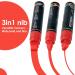 GOTIDEAL 12 Colors Jumbo Window Markers - Bold, Wet Erasable 3-in-1 Nib, Perfect for Kids, Restaurants, Blackboards - Includes 2 Metallic Colors - 15mm, Pack of 12 - Buy Online on GoSupps.com