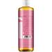 Dr. Bronner's Cherry Blossom Pure Castile Liquid Soap - 18-in-1 Formula for Face, Body, Hair, Laundry & Dishes - Non-GMO, Fair Trade, Vegan - 473ml Recycled Bottle - Buy Online on GoSupps.com