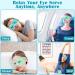 Reusable Gel Eye Masks - Cooling Pads for Migraine Relief Tired & Swollen Eyes Warm/Cool Therapy (2 Pack) - Buy Online on GoSupps.com
