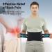 Buy Back Braces for Lower Back Pain Relief | Lumbar Support Belt for Men & Women | Anti-Skid for Herniated Disc Sciatica & Scoliosis - Medium Size - Buy Online on GoSupps.com