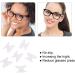 Quesuc 10 Pairs 1.8 mm Eyeglass Nose Pads Anti-slip Adhesive Soft Silicone Eyeglass Nose Pads for Eyeglass Sunglasses Spectacles (Transparent) - Buy Online on GoSupps.com