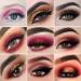 Portshade Palette: 10 High-Pigmented Eyeshadows in Red Rose Gold Silver & Brown - Glitter & Matte Makeup for Long-Lasting Looks | International Shipping Available - Buy Online on GoSupps.com