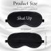 Silk Eye Mask Set for Women and Men - 8 Pieces Soft Blackout Blindfold for Full Night's Sleep, Travel, Nap, Meditation - Adjustable Strap, Dark Colors - Buy Online on GoSupps.com