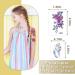 Floral Temporary Tattoos for Women and Kids Waterproof Fake Tattoos for Adults Butterfly, Lion, Deer Designs Realistic Body Art Stickers (50 Sheets) - Buy Online on GoSupps.com