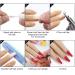 Silicone Practice Hand for Acrylic Nails with Bracket - Life Size Fake Hand with 100pcs Nail Tips & 3pcs Nail Files - Buy Online on GoSupps.com