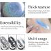 KYDA Holographic Laser Nail Painting Gel Silver Metallic Gel Polish Chrome Nail Polish Gel Laser Rainbow Effect Painted Gel for DIY Nail Art-3ml Mini size - Buy Online on GoSupps.com
