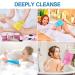 10 Pieces Korean Exfoliating Washcloth Mitt - Double Sided Bath Body Scrub Gloves for Dead Skin Removal - Japanese Spa Towel for a Refreshing Cleanse (Mix Color) - Buy Online on GoSupps.com