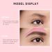 Silicone Eyebrow Stencils - 6 in 1 Reusable Templates for Easy Brow Stamp & Eye Makeup - Perfect for Beginners - Pink - Buy Online on GoSupps.com