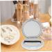 POPETPOP 2pcs Box Loose Powder Box Makeup Powder Puff Compact Powder Case 5g Powder Case Take a Bath Sample 7.5x7.5cm Silver - Buy Online on GoSupps.com