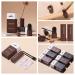 Buy Waterproof Eyebrow Stamp Stencil Kit | 10 Reusable Stencils & Brushes | Perfect Eyebrow Definer for Women - Buy Online on GoSupps.com