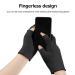 2 Pairs Moisturizing Fingerless Gloves for Dry, Rough, and Cracked Hands - Pink and Black - Buy Online on GoSupps.com